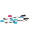 First Impressions Premium Heavy Weight Plastic Silver Spoons
