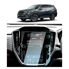 BIXUAN Subaru Crosstrek GU Series 2022+ Navi Film, 11.6 Inches, New Tempered Glass, LCD Protective Film, Glass Film, 9H Hardness, 0.26 Thickness, Automatic Adsorption, Bubble/Shatterproof, Air