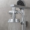 CIENCIA G1/2" Bathroom Angle Valve for Solid Brass 3-Way Shower