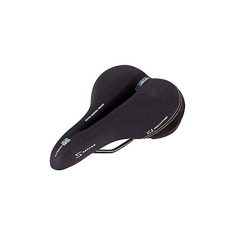 Serfas Dual Density Women's Bicycle Saddle with Cutout