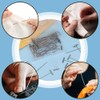 100 Pcs Durable Silver T-Pins Wig Needles, 1.3 Inch Nickel