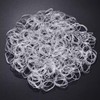 Mini Rubber Bands Clear Elastic Rubber Bands Small TPU Ties