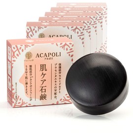 TM-C Acacia Polyphenol, 38% Beauty/Moisturizing Ingredients, Skin Care Soap, Additive-free, Dry Skin, Sensitive Skin, Facial Cleansing, Whole Body, 3.5 oz (100 g), Set of 6