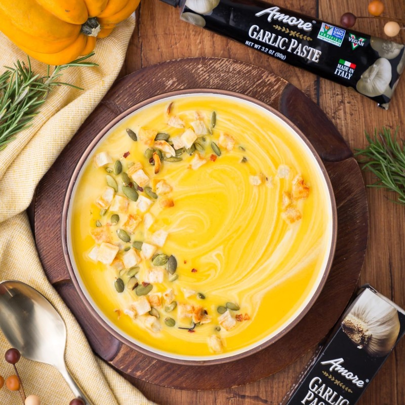 Amore Vegan Garlic Paste In A Tube - Non GMO