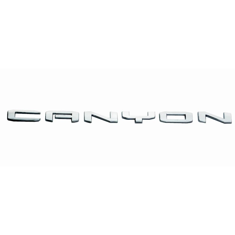 GMC 1PC Chrome Rear Tailgate Canyon Emblem Badge Fit 2023-2024