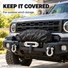 Waterproof Universal Winch Cover for Electric Winches – Oxford Fabric