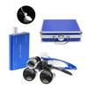 Zgood Portable Surgical Medical Binocular Loupes 2.5×420mm Optical Glasses with