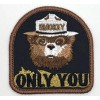 Retro Smokey Bear Park Ranger Forest Fire Patch Vintage Style Retro Cap Hat