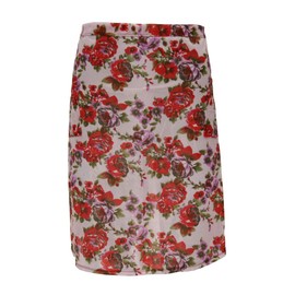 Half Apron Dederon Various Colours Front Tie Apron Polyester, red