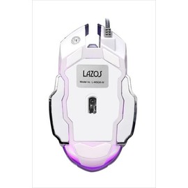 Lazos Optical USB Wired Gaming Mouse L-MSG6-W