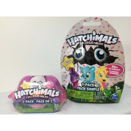 Thinkway Toys Hatchimals collEGGtibles Glittering Gardens 2 Pack Blind Bag Season 1 Bundle