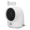 Mini Heater 3S Fast Heating Overheating Protection Portable Small Space