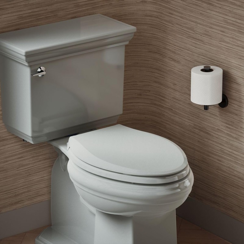 KOHLER CACHET® Nightlight Soft Close Toilet Seat Elongated, ReadyLatch®, Grip-Tight