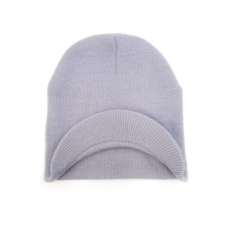 AcademyFits Quality Cotton Beanie Visor Cap Cuffed Cuffless Flat Curve