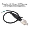 1/8in 27NPT Pressure Transducer Sensor Stainless Steel 0‑20Mpa Pressure Sensor