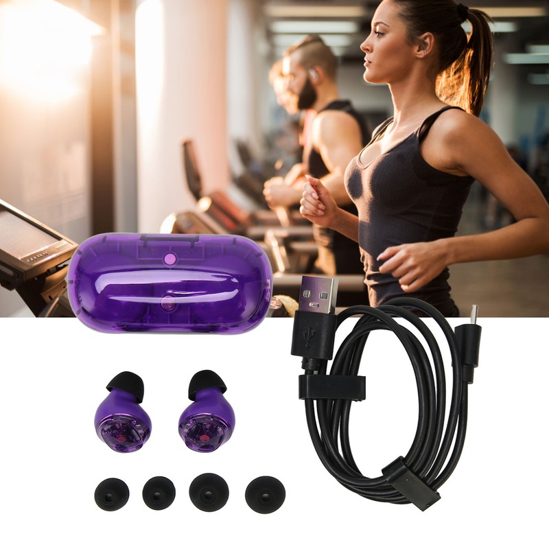Bluetooth 5.2 Earbuds LED Digital Display Portable HiFi IPX5 Waterproof