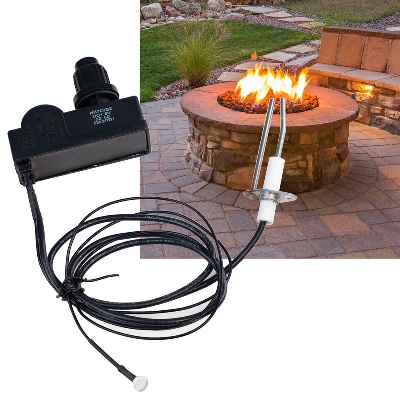Drphiru Gas Fireplace Fire Pit Flame Failure Safety Control Valve