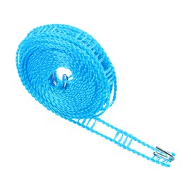 Rumyve Nylon Laundry Cord,Non-slip Windproof Clothing Cord,Portable Laundry Cord with 2pcs Stainless Steel Hook,Drying Line for Camping Trips