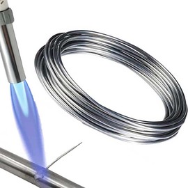 Flux Core Aluminum Rods[1/16''x40''], Flux Core Aluminum Welding Rods, Soldadura De Aluminio, Aluminum Welding Rods, Aluminum Brazing Rods with Flux, Aluminum Stick Welding Rods. (40Inch)