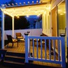 Dynaming 8 Pack Solar Post Cap Lights, Outdoor Decorative Post