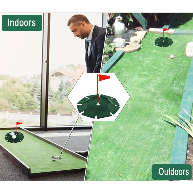 WADY Golf Putting Cup 3-Pack, Golf Putting Cup All-Direction Golf