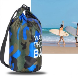 Water Play Multi-purpose Waterproof Bag Pouch Beach Bag Bath Shower Blue
