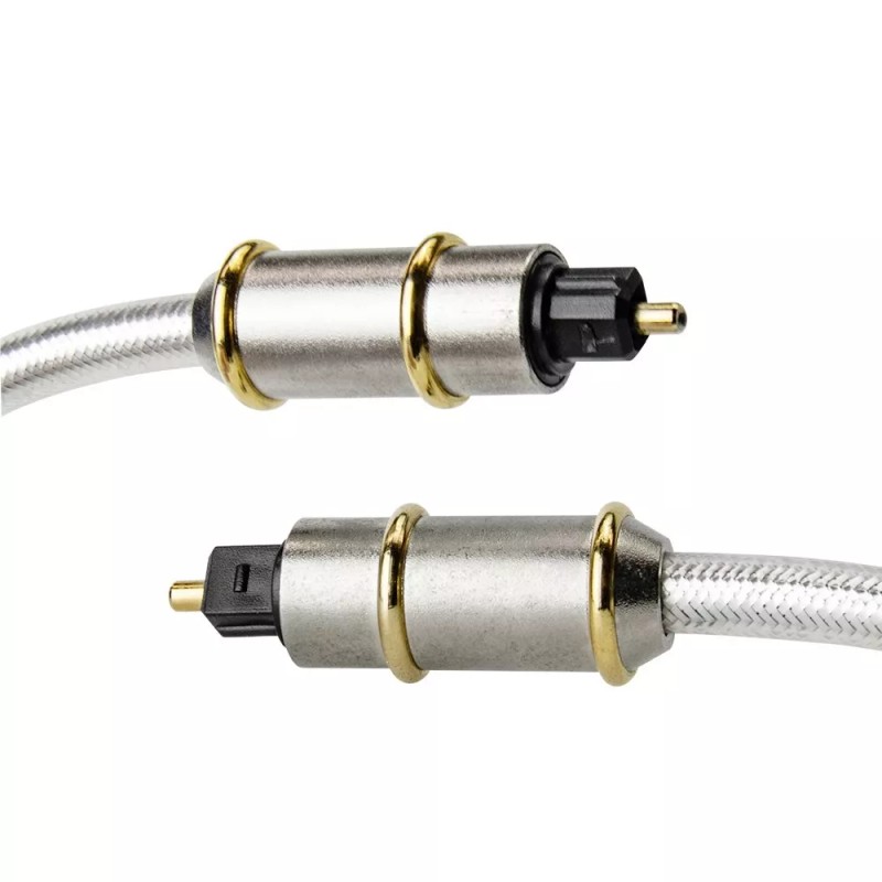 Skywalker 3ft Digital Audio/Video Optical Toslink Cable (Clear)