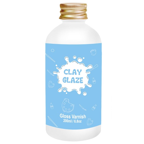200ml Air Dry Clay Varnish，Air Dry Clay Sealant for Airdry