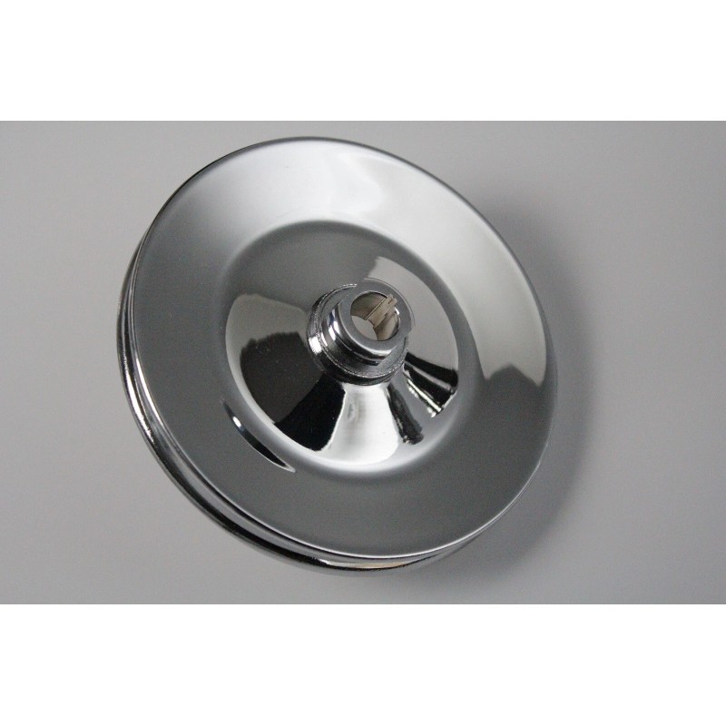 espeedpro21 Chrome LWP Power Steering Pump Bracket & pulley Fit