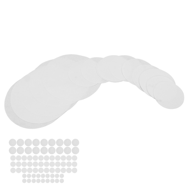 72 Pcs Felt Plate Dividers White Thick Soft Washable Reusable