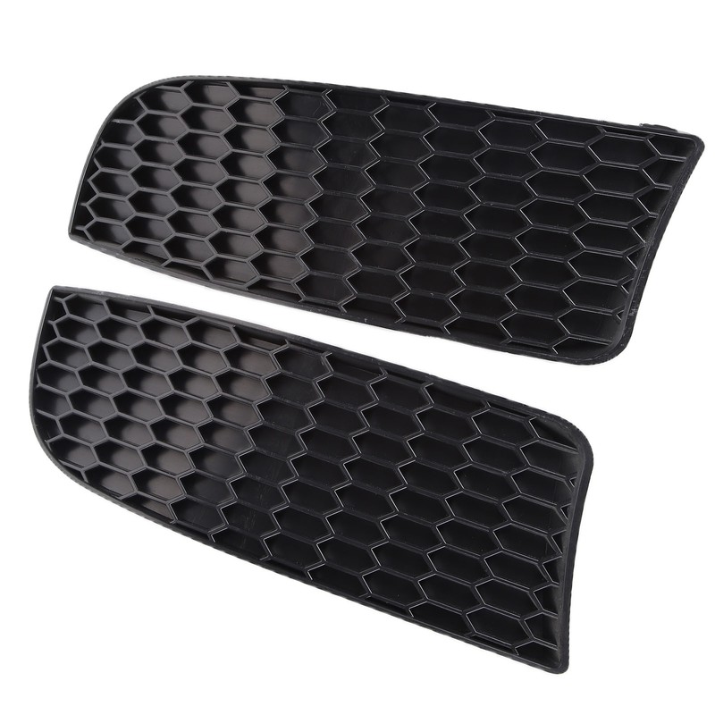 2pcs Front Bumper Fog Light Grill Cover Left Right for