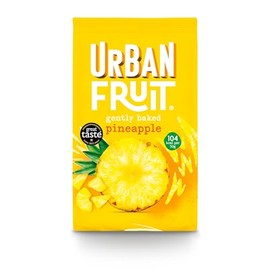 URBAN FRUIT Pineapple - Gently Baked Fruit - No Added Sugar - Healthy - Vegan - 100G