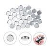 Ipetboom 120pcs Empty Round Metal Pans for Diy Makeup Versatile