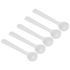 Asixxsix Plastic Measuring Spoon, Safe 100Pcs Ageing Resistant Reusable 2ml/1g