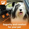 Tail treasures Back Seat Extender for Dogs – Waterproof Dog