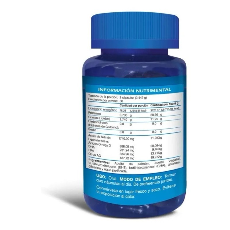 Promega Capsulas C/60 Omega 3 Sabor Na