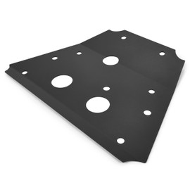 HECASA Rear Transmission Skid Plate Compatible with 2020-2024 Kawasaki Teryx KRX/ KRX4/ KRX 1000