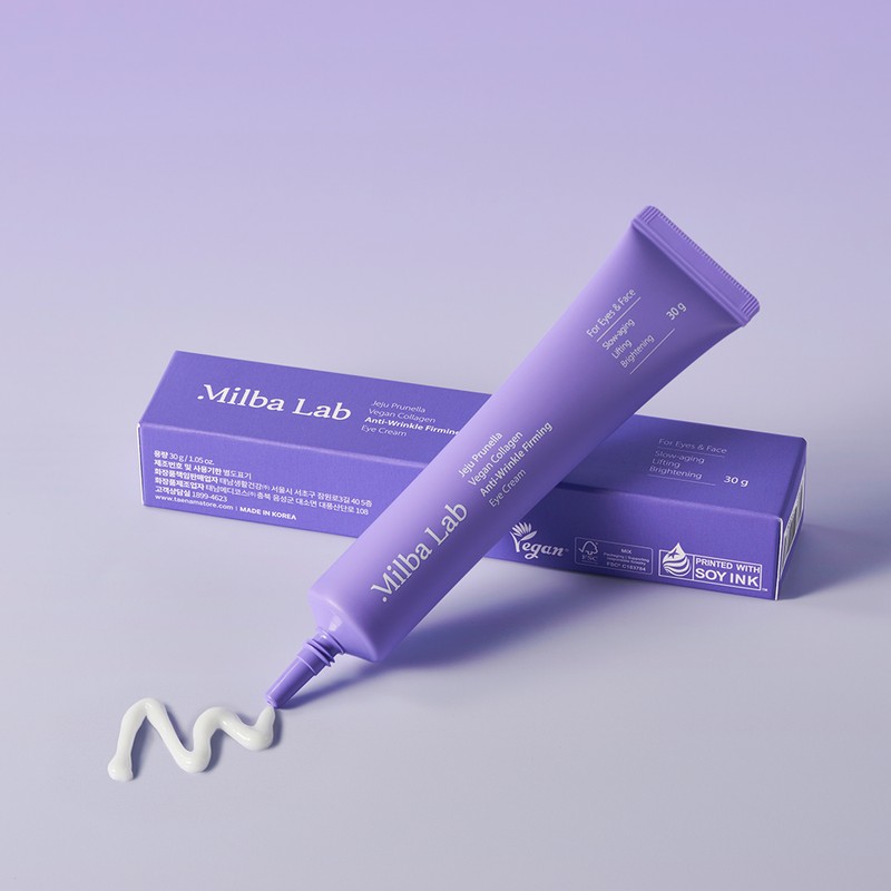 Milva Lab Jeju Prunella Vegan Collagen Wrinkle Firming Eye Cream