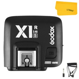 Godox X1R-S TTL 2.4G 1/8000s HSS Wireless Receiver Flash Remote For X1S Trigger Transmitter Sony A58 A7RII A99 A7R A6300 etc. Cameras (X1R-S)