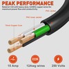 15 Amp AC Port Plug, 125 Volt Power Inlet Socket