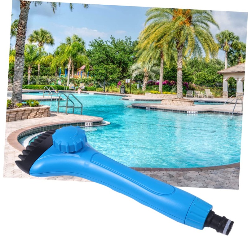 CAXUSD 1 Set Handheld Swimming Pool Cleaning Brush Portable Plastic