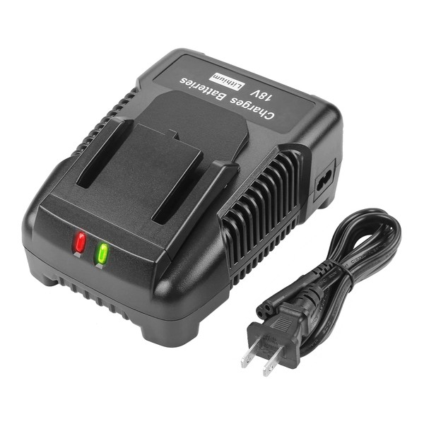 Energup 18V R86092 Charger Replacement for Ridgid 18V Battery AC840087P R840087 R840083 R840085 R840086 AC840089 AC840085 AC840086 Dual Chemistry Lith-ion NiCad Replacement for Ridgid Battery Charger