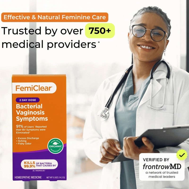 FemiClear BV Symptoms - Vaginal Ointment for Fishy Odor, Excess