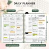EYROZILL Planner 2025-2026, Weekly and Monthly Planner 2025, Spiral Bound,