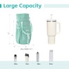 BAVELOE Water Bottle Carrier with Strap and Phone Pocket