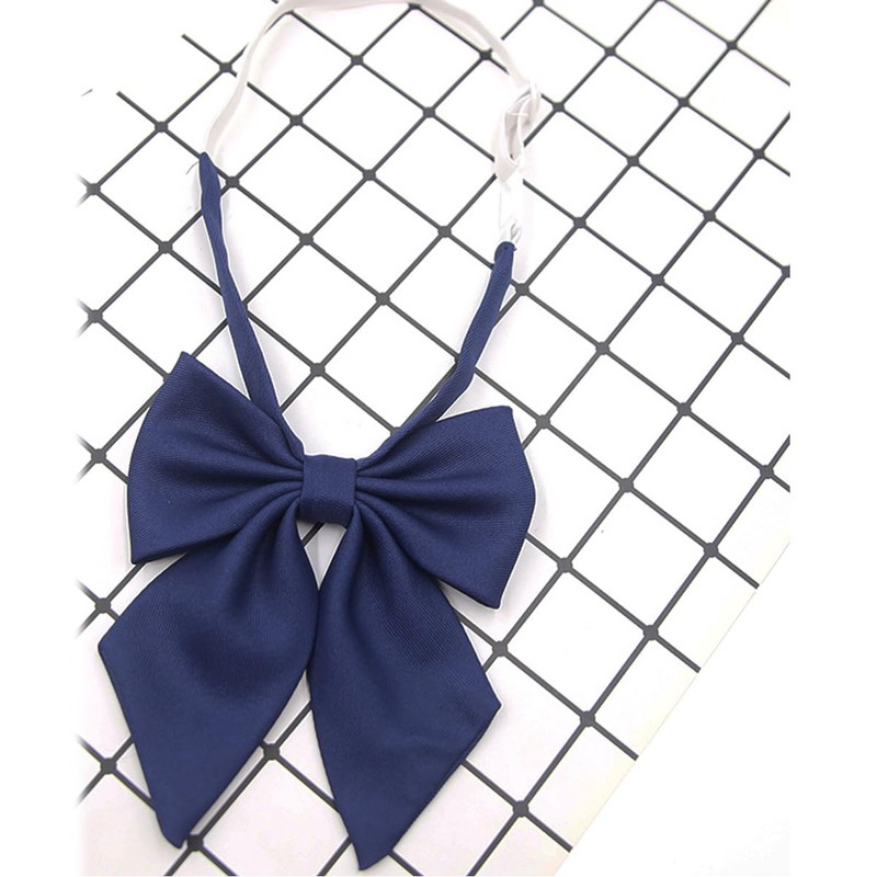 LIUXU Uniform Ribbon Necktie, School Ribbon, Suit, Bowtie, School Tie,