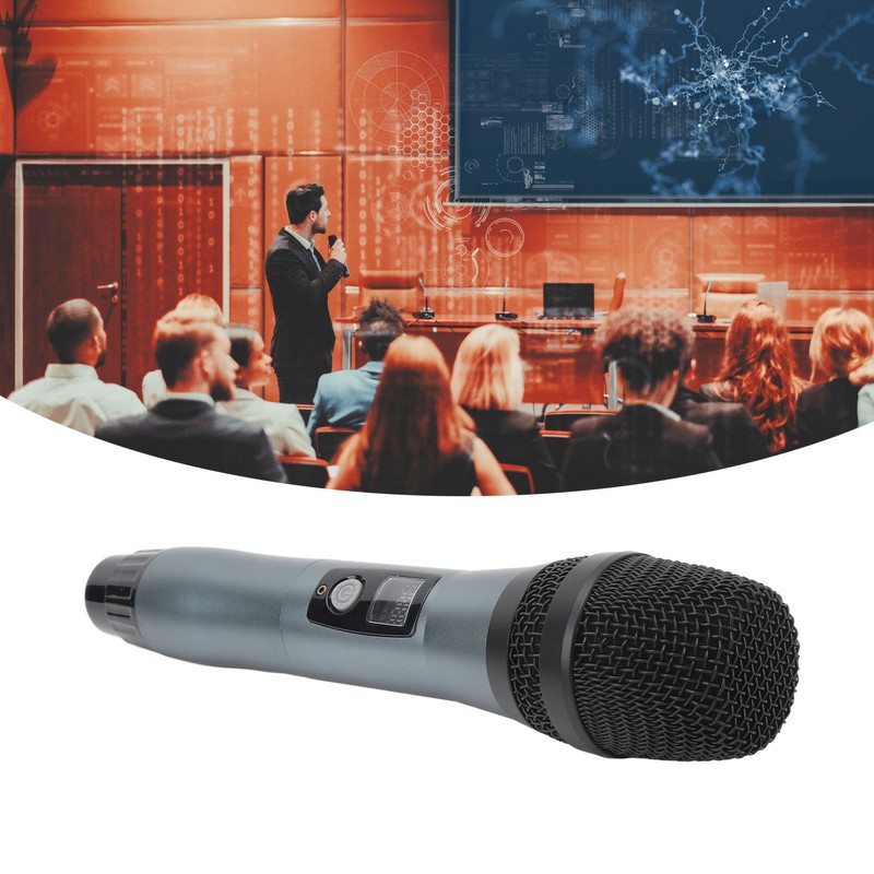 2.4G Microphone Cordless Handheld Professional Microphone for Speech Karaoke Party