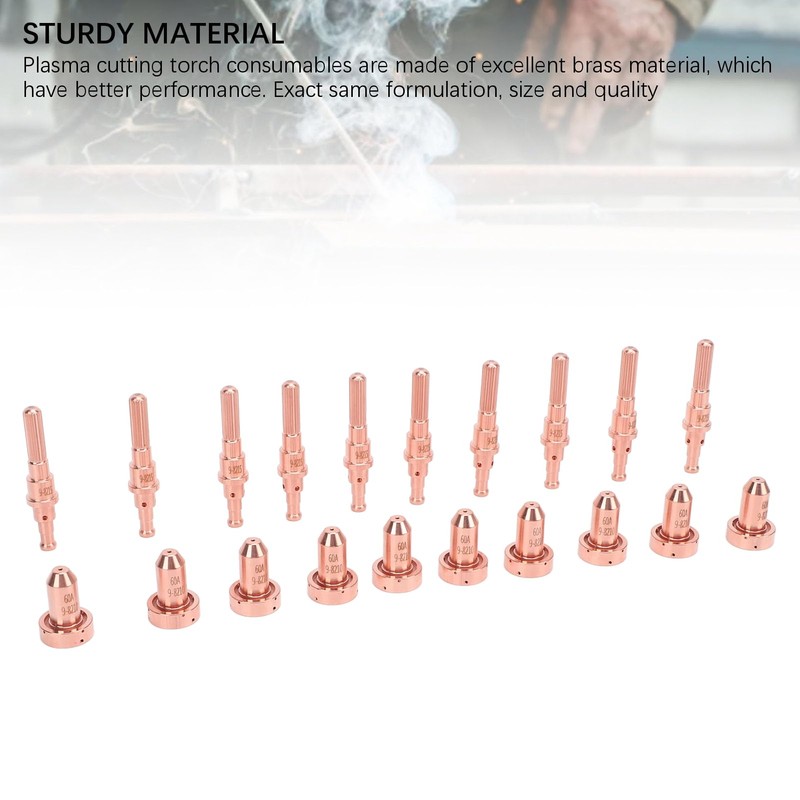 10 Pcs Plasma Cutting Electrode Nozzle Tip for SL60, SL100,