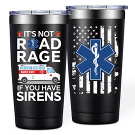 BIRGILT Emt Gifts for Men - Ems Week Gifts - Christmas, National Emt Day, International Paramedics Day Gift for Men Women - 20oz Tumbler Cup