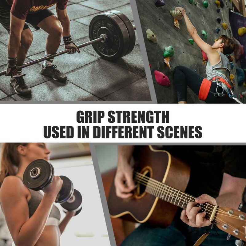 Takzop Grip Strength Trainer, Adjustable Forearm Resistance from 11 lbs